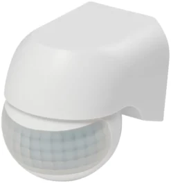 PIR-sensor 180° indendørs/udendørs hvid - Elworks
