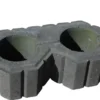 Plantesten Super 8 koks 50 x 25 x 15 cm