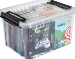 Plast1 plastboks m/låg klar - SystemBox 32
