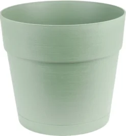 Plastkrukke m/selvvandingsdepot grøn Ø38 cm