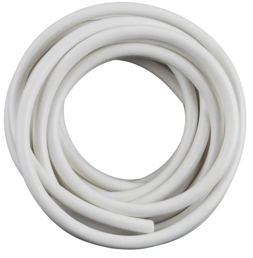 Plastledning rund hvid 3 x 0,75mm² 5 meter - Elworks