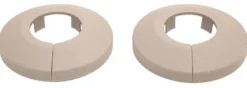 Plastroset 3/4" grå - 2 stk.