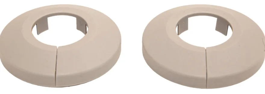 Plastroset 3/4" grå - 2 stk.