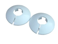 Plastroset 3/8" hvid - 10 stk.