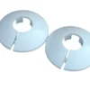 Plastroset 3/8" hvid - 2 stk.