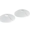 Plastroset 12 mm hvid - 2 stk.