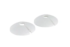 Plastroset 12 mm hvid - 2 stk.