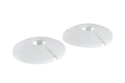 Plastroset 15 mm hvid - 2 stk.