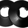 Plastroset 1/2" sort - 2 stk.