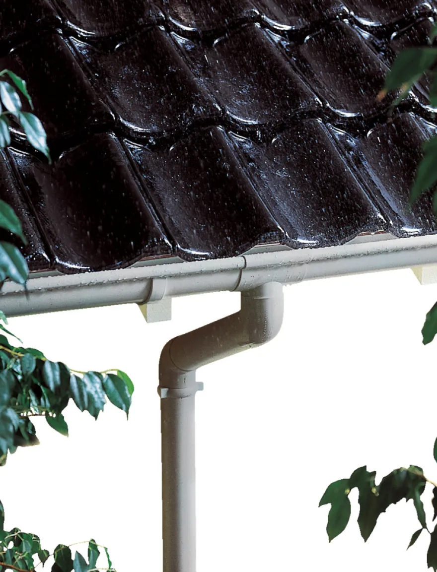 Plasttagrende grå - 3 m