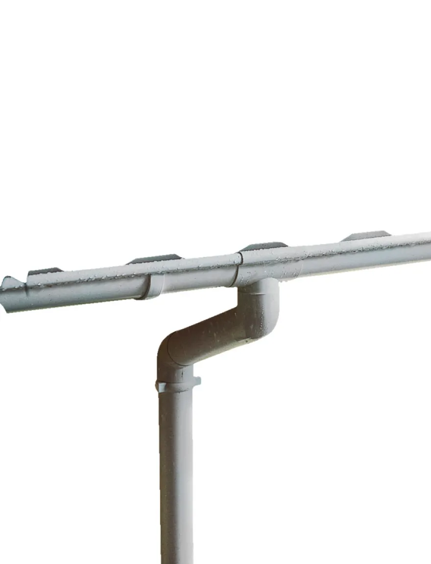 Plasttagrende grå - 2 m