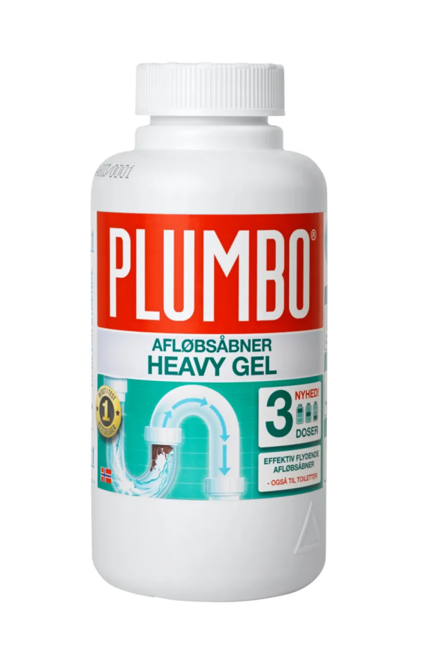Plumbo Afløbsåbner Heavy Gel 3 doser