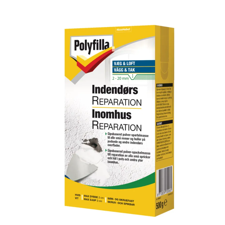 Polyfilla indendørs reparation 500 gram
