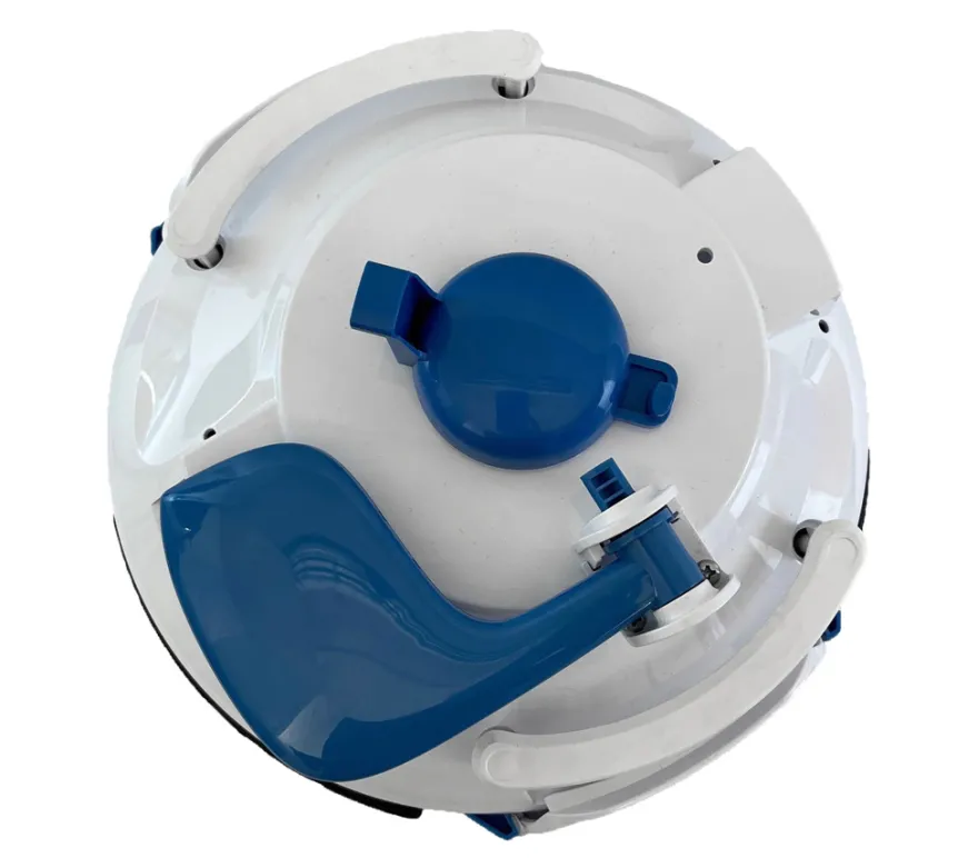 Poolrobot Mini Splash blå/hvid - Swim & Fun