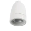 Porcelænsfatning E27 HVID - Elworks
