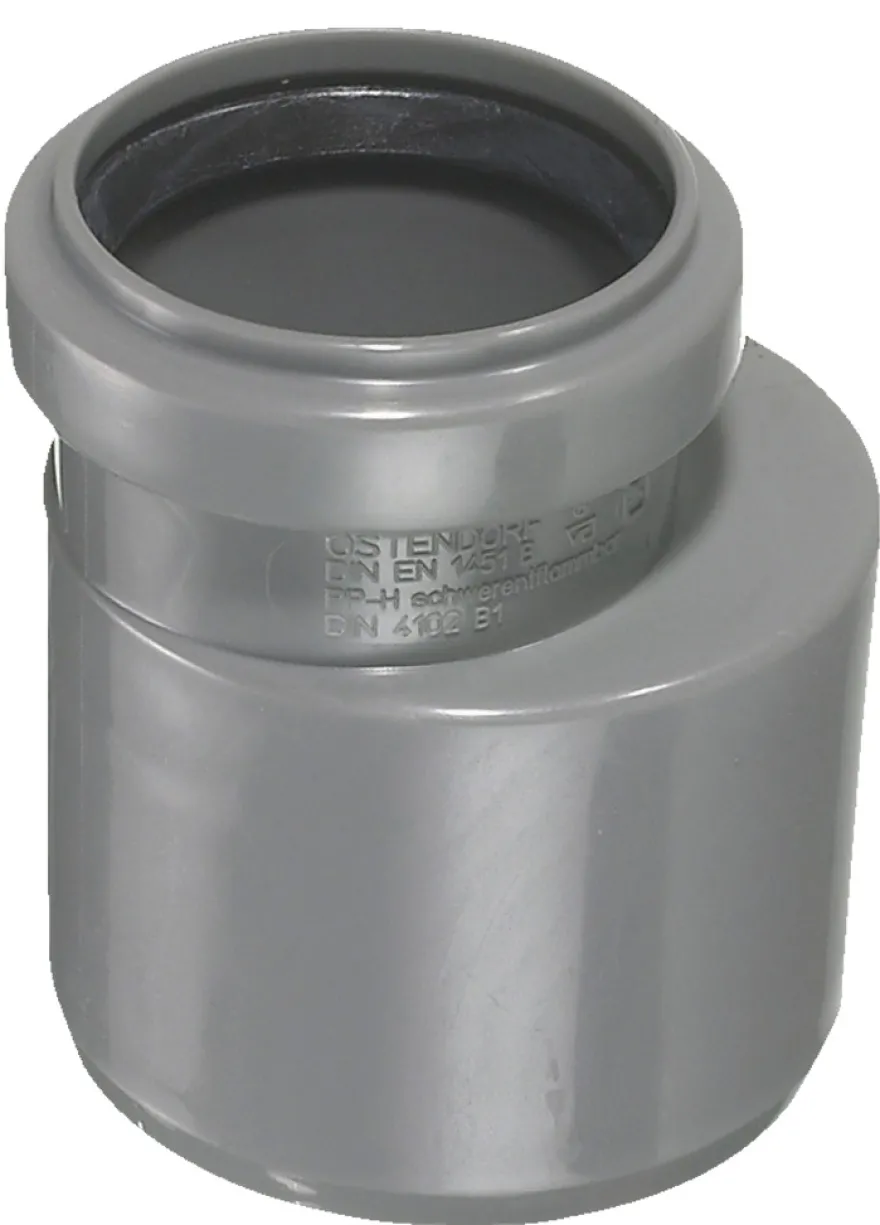 PP reduktion lav grå 75 mm x 50 mm