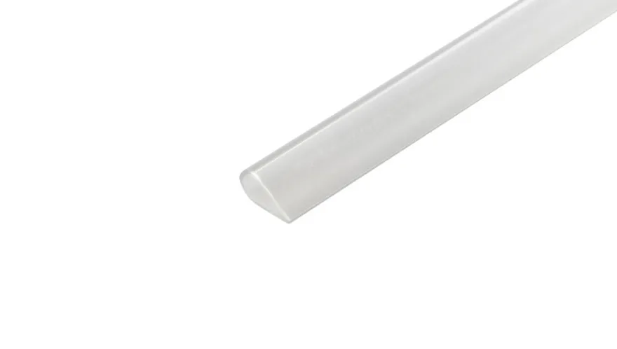 Profilliste ombuk transparent pvc 1000 mm