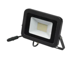 Projektør inkl. 50 W LED-pære sort