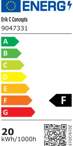Projektør inkl. 20 W LED-pære sort