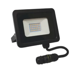 Projektør inkl. 20 W LED-pære sort