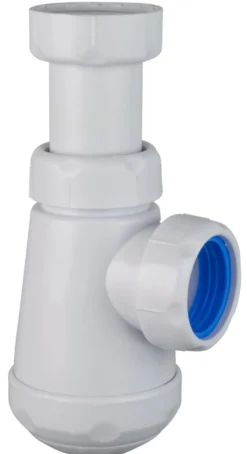 Pungvandlås PP hvid 1 1/4" x 32 mm