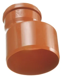 PVC kloakreduktion høj 160 mm x 110 mm rød