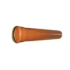 PVC kloakrør 110 mm x 500 mm rød
