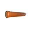 PVC kloakrør 110 mm x 1000 mm rød