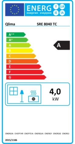 Qlima kaminovn SRE 8040 TC 4000 W