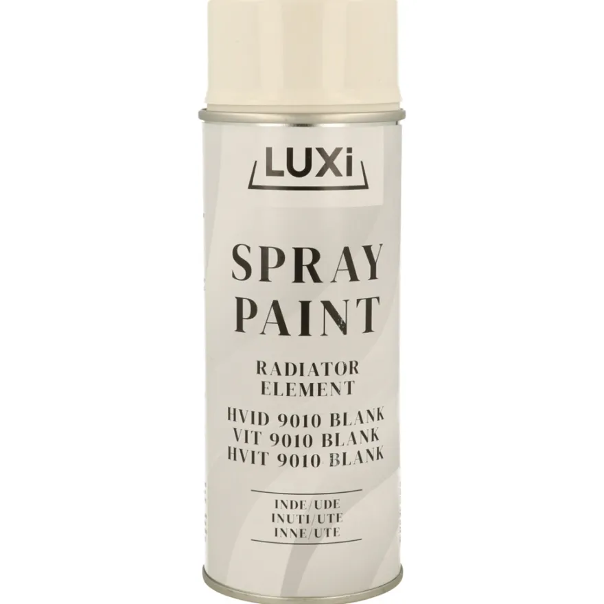 Radiatorspray hvid blank - LUXI®
