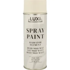 Radiatorspray hvid mat - LUXI®