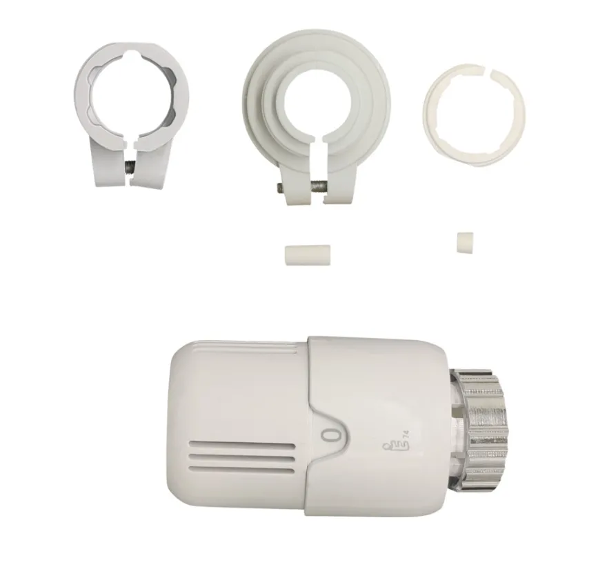 Radiatortermostat m/væskesensor inkl. adaptere - Waterworks
