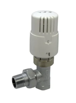 Radiatortermostat sæt - vinkelløb 1/2"