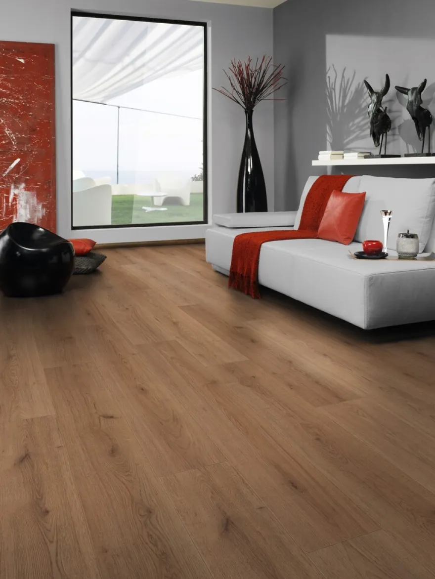 Readyfix laminatgulv Plank V4 natur eg 193 x 1380 mm