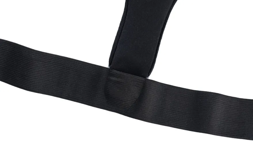 Refleksvest med LED sort/grå - BikeZone®