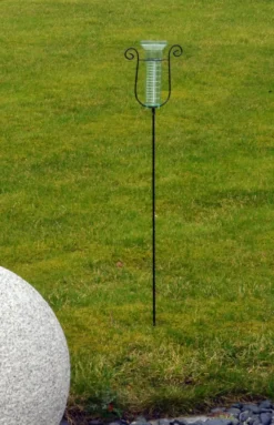 Regnmåler m/stativ H90 cm