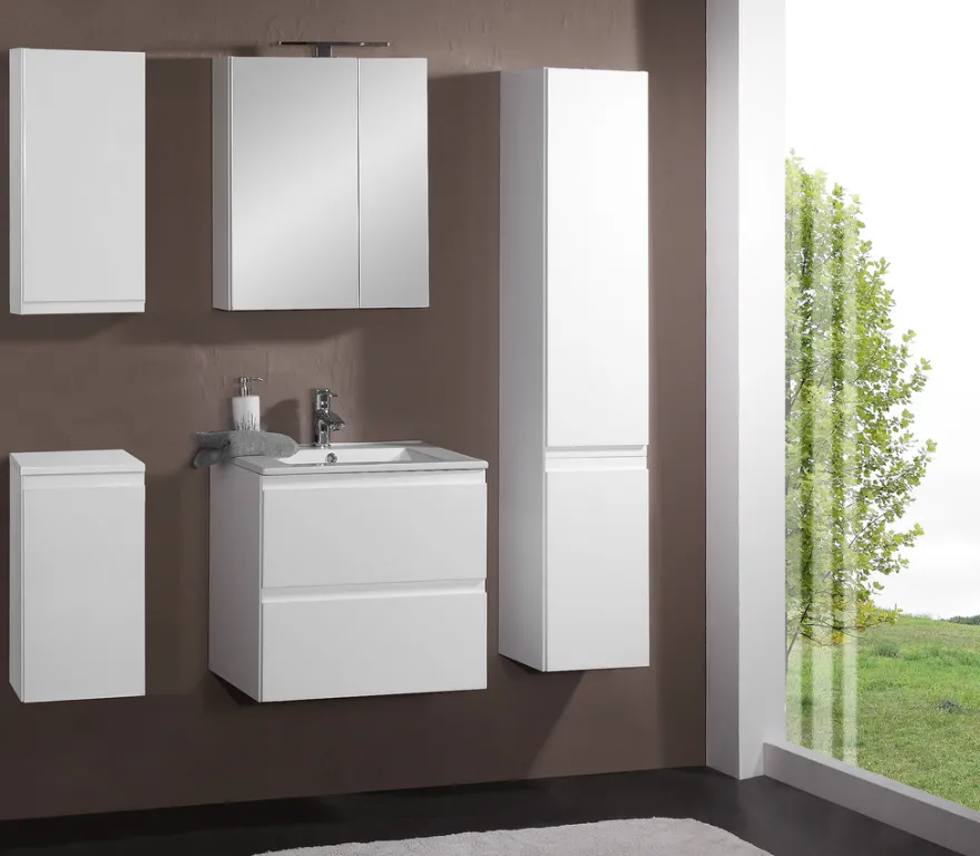 Reno underskab m/vask 60 cm hvid