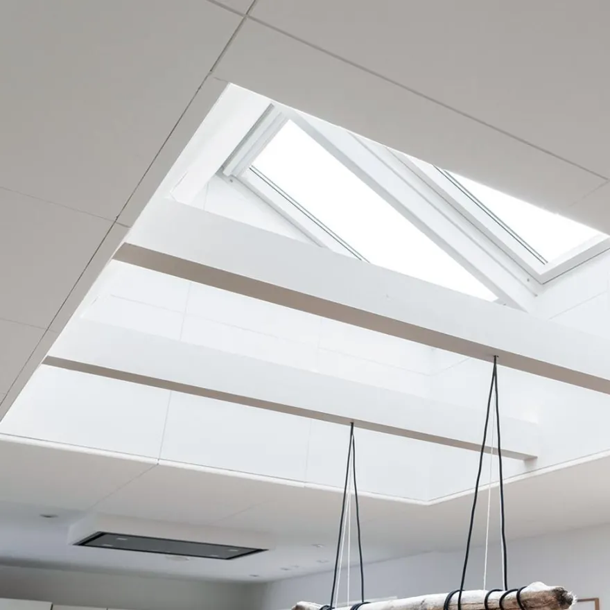 Rockfon Blanka B loftplade hvid 600 x 600 mm - 10-pk.