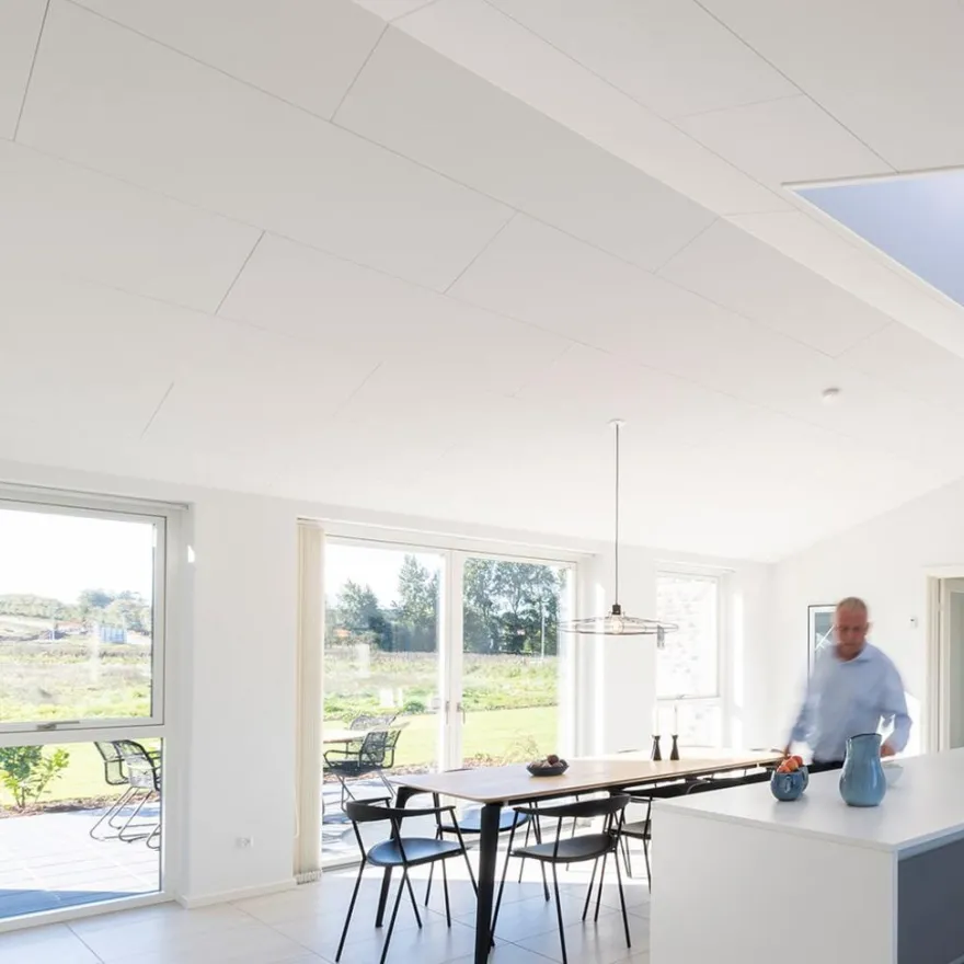 Rockfon Blanka B loftplade hvid 600 x 600 mm - 10-pk.