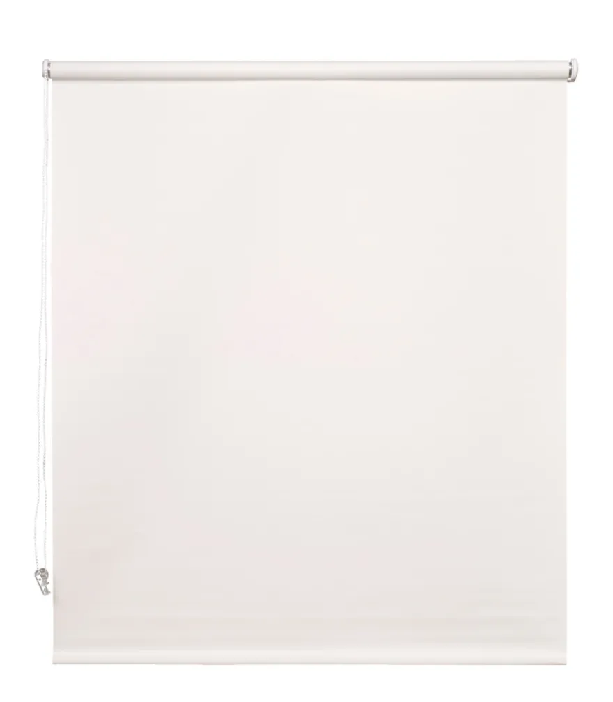 Rullegardin hvid 100 x 175 cm mørklægning