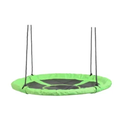 Rundgynge grøn/sort Ø110 cm - Nordic Play