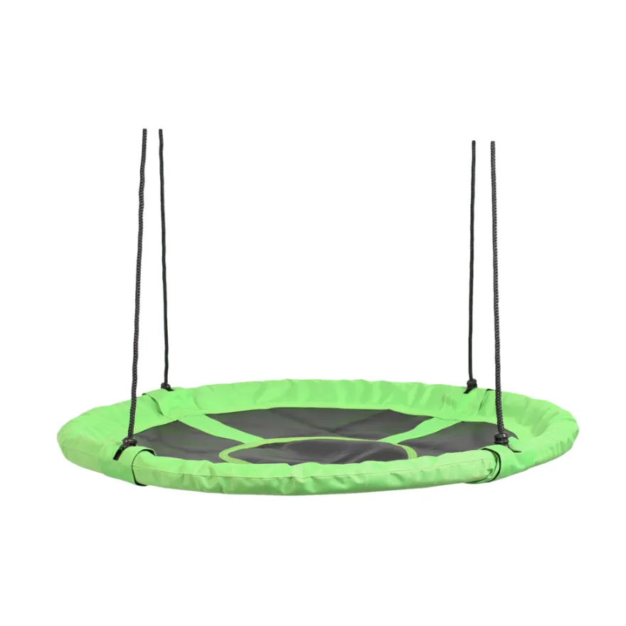 Rundgynge grøn/sort Ø110 cm - Nordic Play
