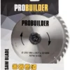 Rundsavsklinge Ø250 x 30 mm - 40T - Probuilder