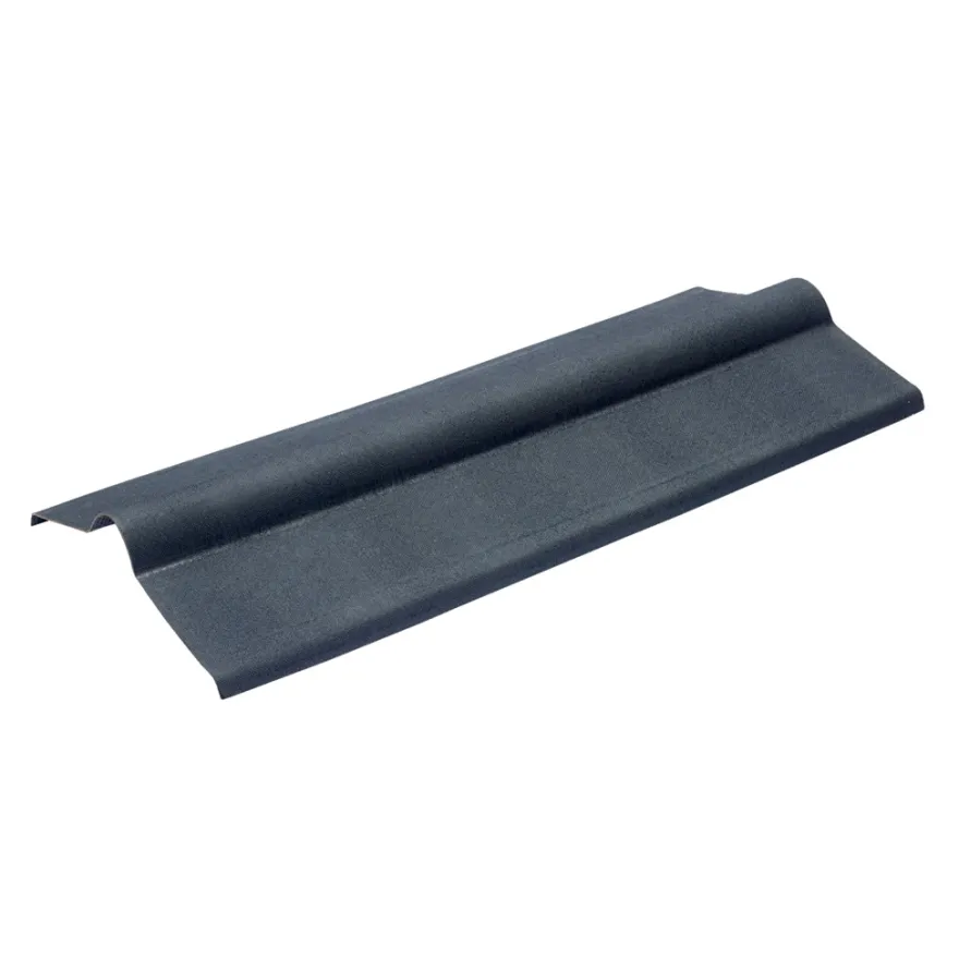 Rygning til bitumen tagplader sort 100 x 42 cm