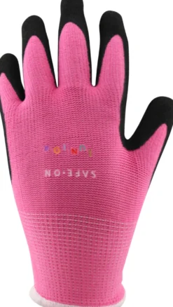 Safe-On Junior handsker 6-8 år pink