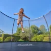 Salta Cosmos trampolin med sikkerhedsnet Ø427 cm