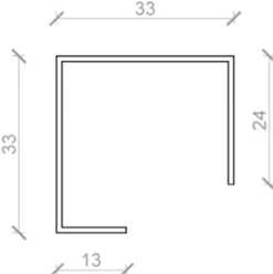 Samlemuffe 14 x 25 x 60 mm