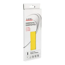 Sandpapir i ark - 93 mm x 230 mm - LUXI®