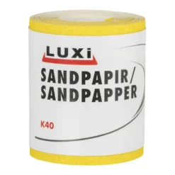 Sandpapir rulle korn 40 – 93 mm x 5 m - LUXI®