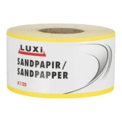 Sandpapir rulle korn 120 – 93 mm x 50 m - LUXI®